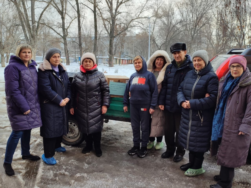 Спортклуб &quot;Володарец&quot; продолжает принимать гуманитарную помощь