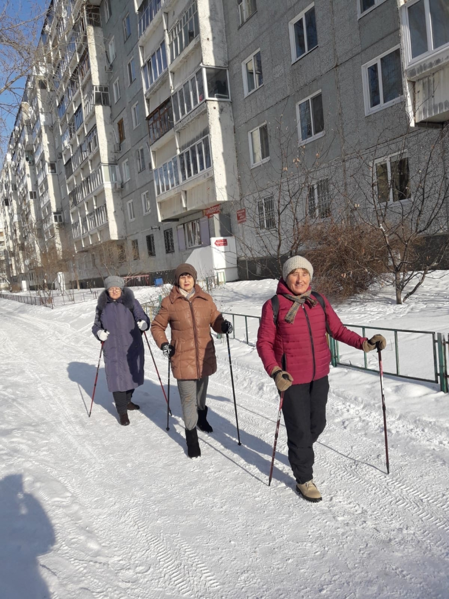 Хорошая погода для скандинавской ходьбы